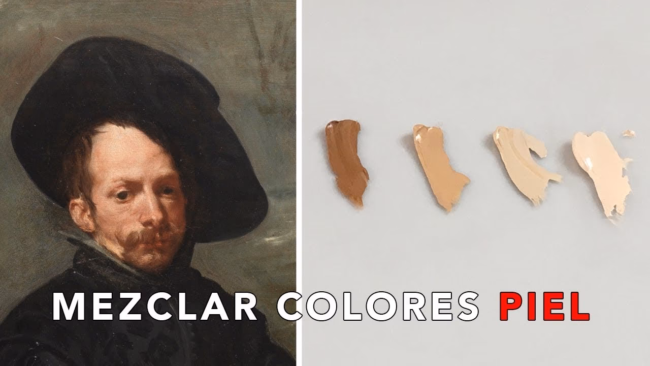 ¿Cómo lograr el color piel en las pinturas al óleo?