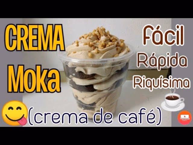 ¿Quién inventó la crema Moka?