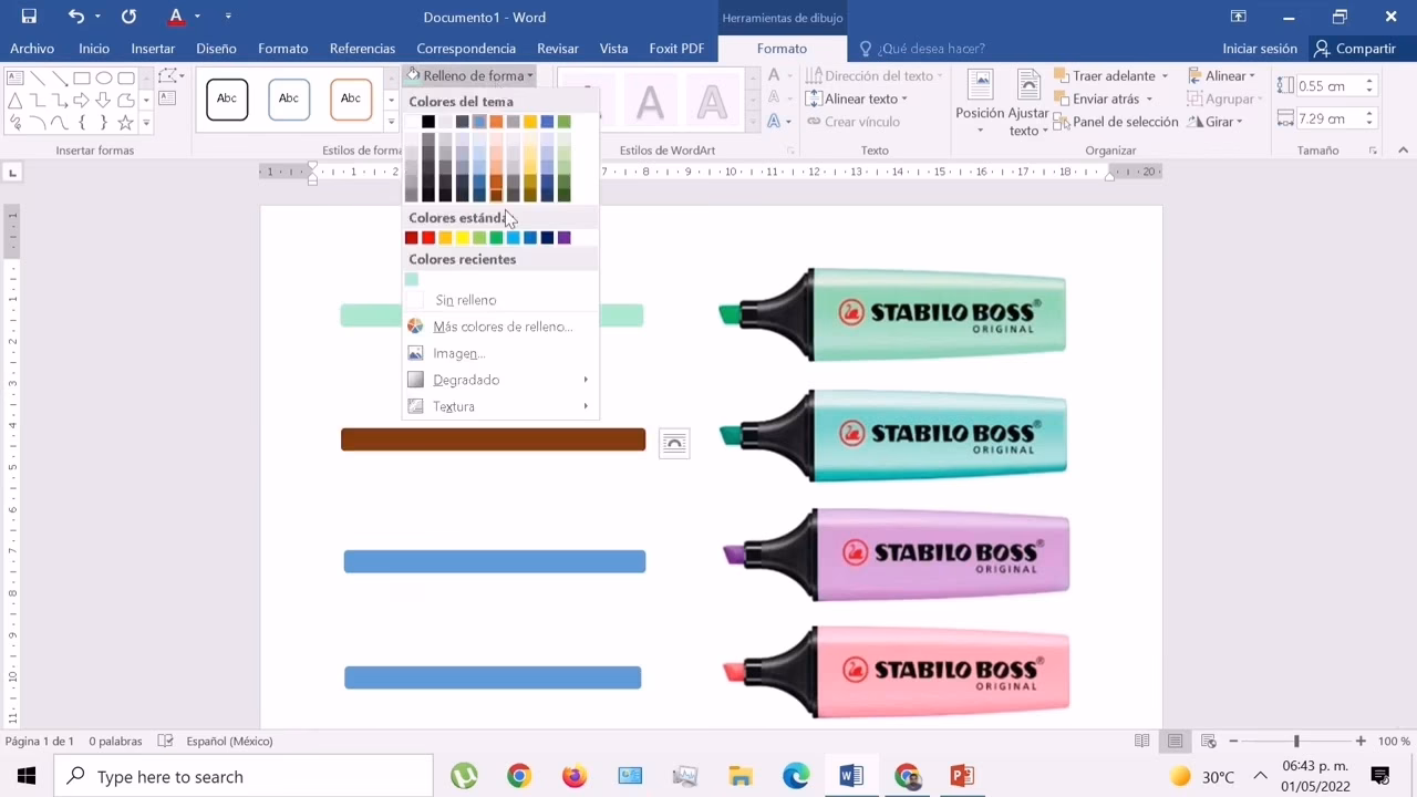 ¿Cómo hacer un degradado en Word?