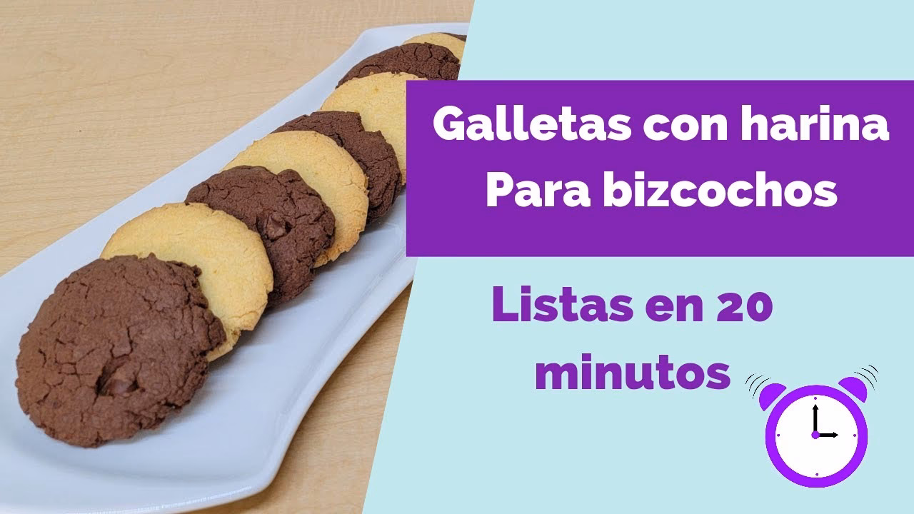 ¿Cómo hacer galletas sin harina?