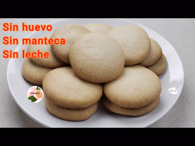 ¿Cómo hacer galletas sin huevo?