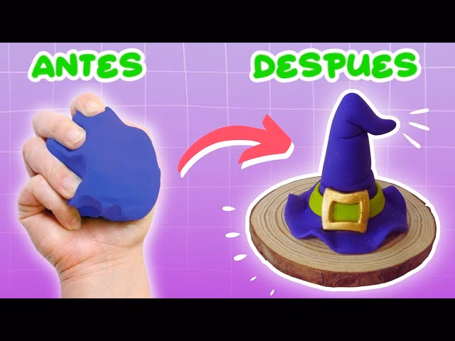 ¿Cómo crear un gorro de bruja?