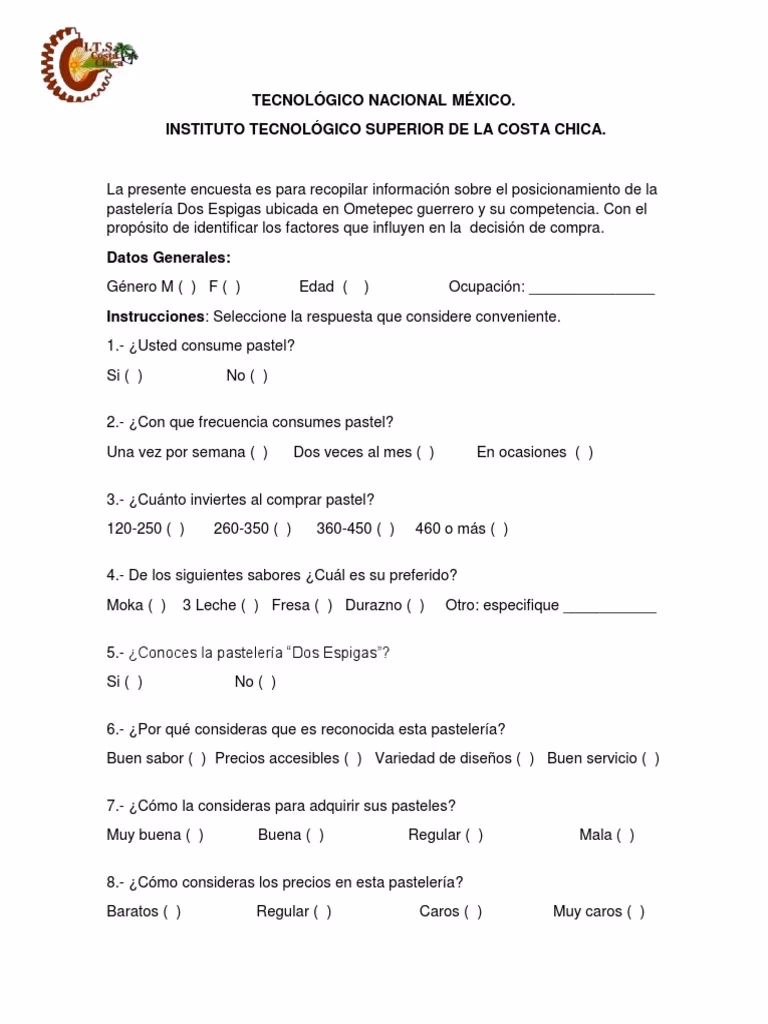 ¿Cómo elaborar una encuesta?