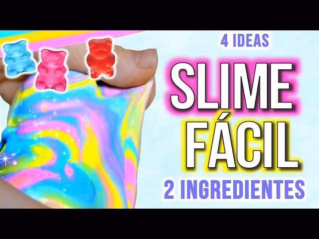 ¿Cómo hacer Slime arcoíris con pasta de dientes?