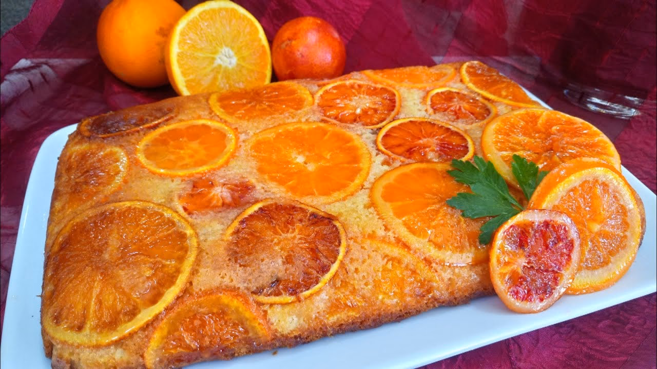 ¿Cómo preparar una torta de naranjas?