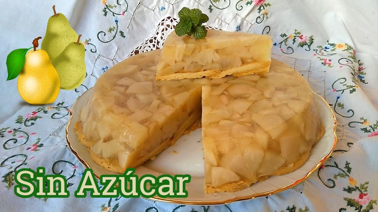 ¿Cuál es la textura de la compota de pera?