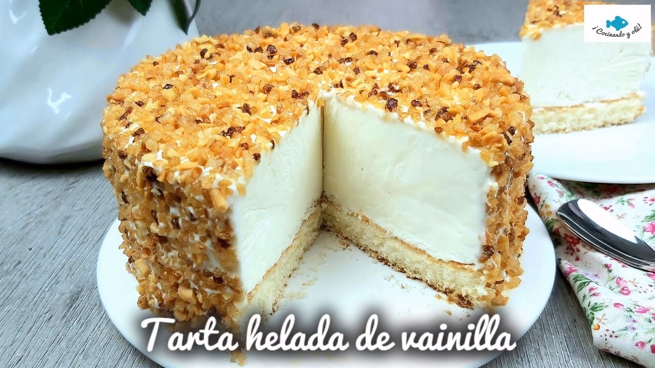 ¿Cómo se hace helado de vainilla casero?