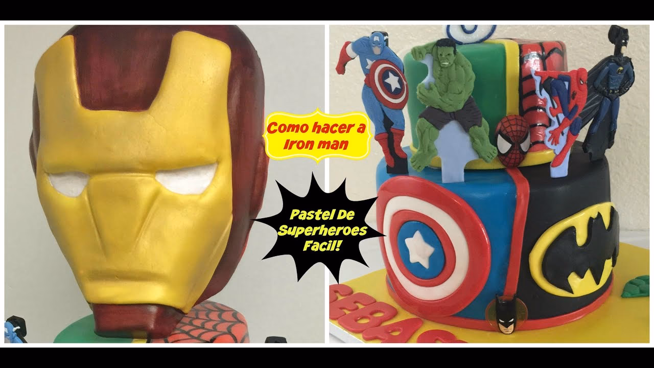 ¿Cómo fue la tarta de superhéroes?