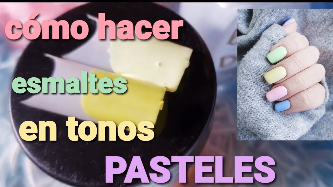 ¿Cómo se prepara el esmalte sintético?