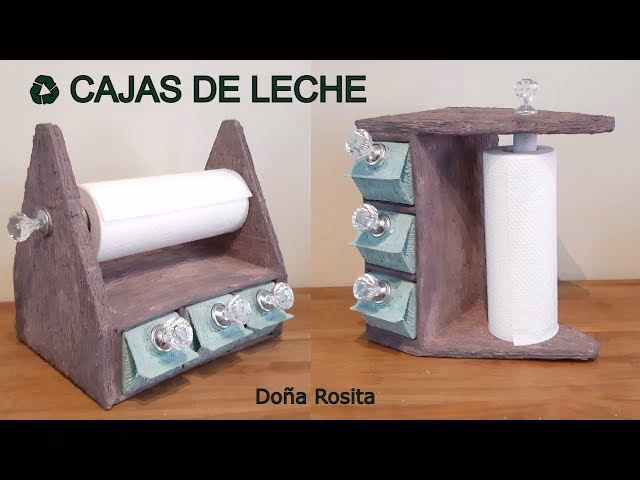 ¿Cuáles son las mejores ideas de porta rollos de papel de cocina?