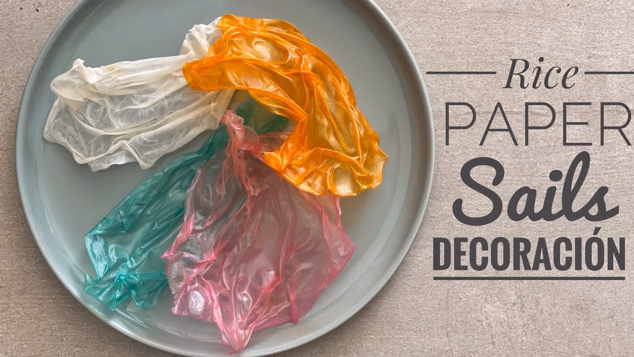 ¿Cómo hacer rollitos con papel de harina?