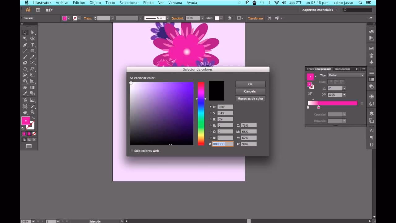 ¿Cómo crear objetos en Illustrator?