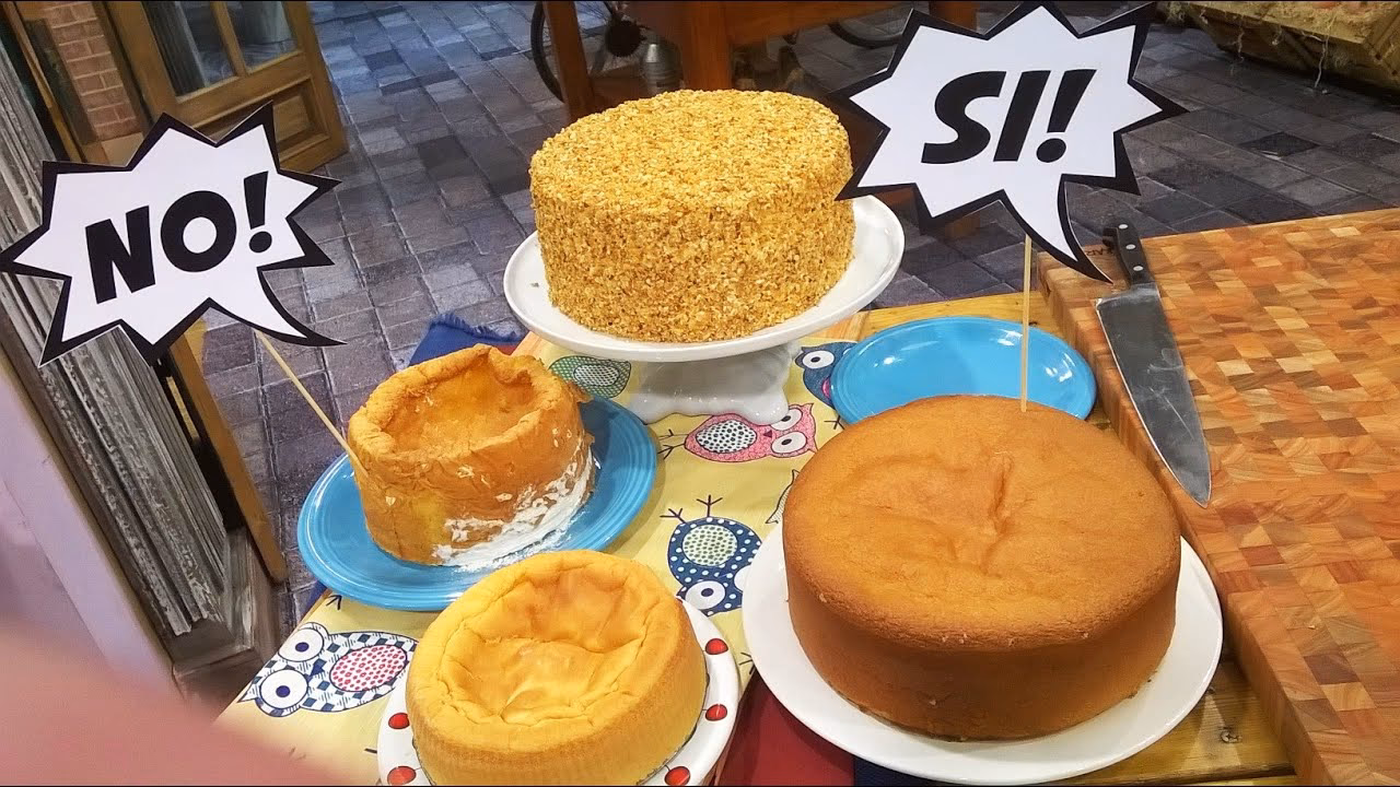 ¿Cómo hacer una torta de bizcochuelo?