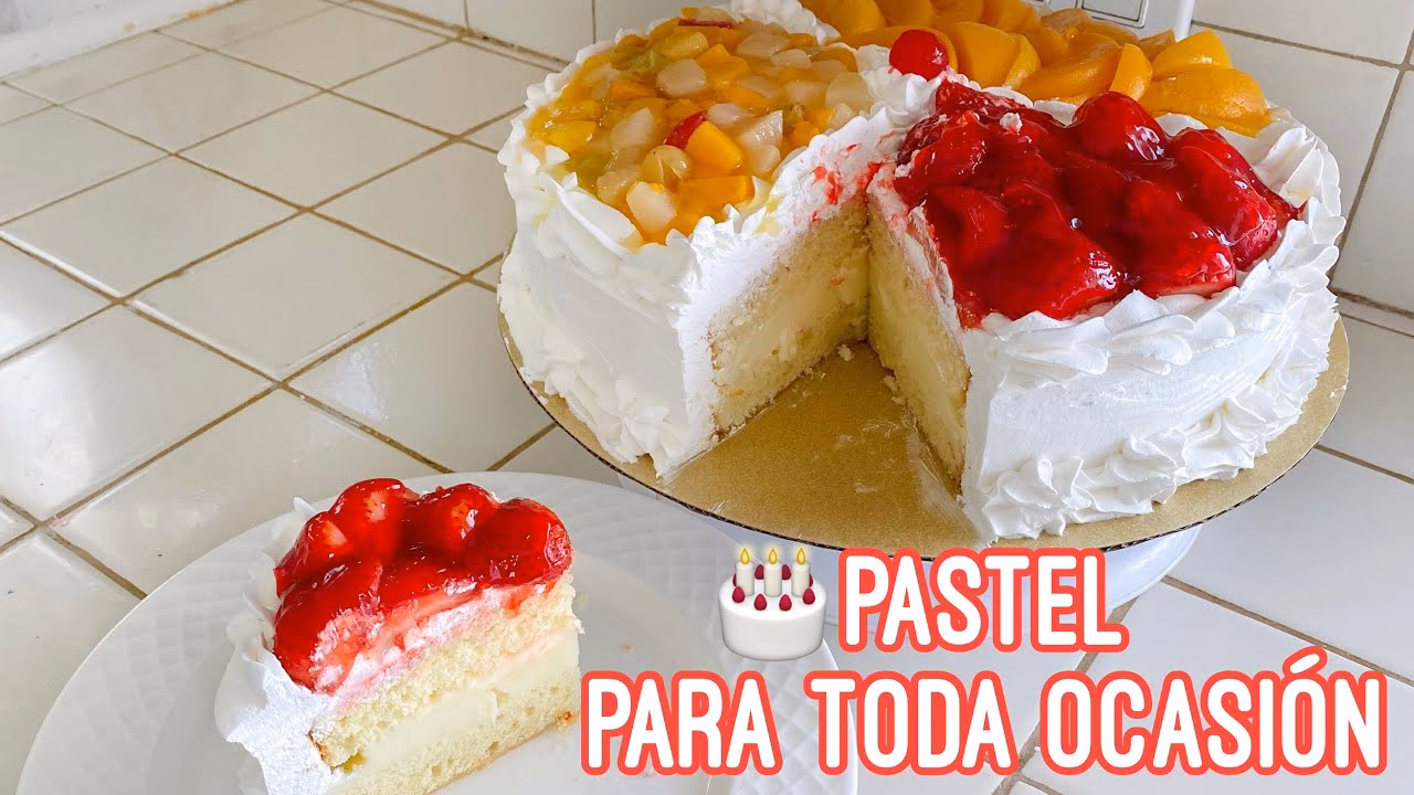 ¿Cuáles son los diferentes tipos de pasteles?