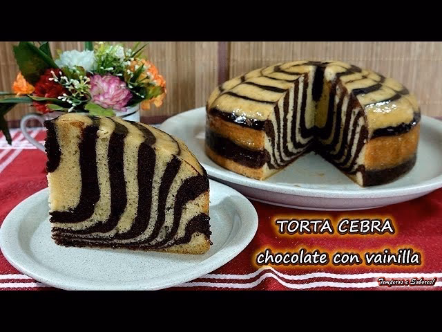 ¿Cuánto tiempo se hornea la torta cebra?