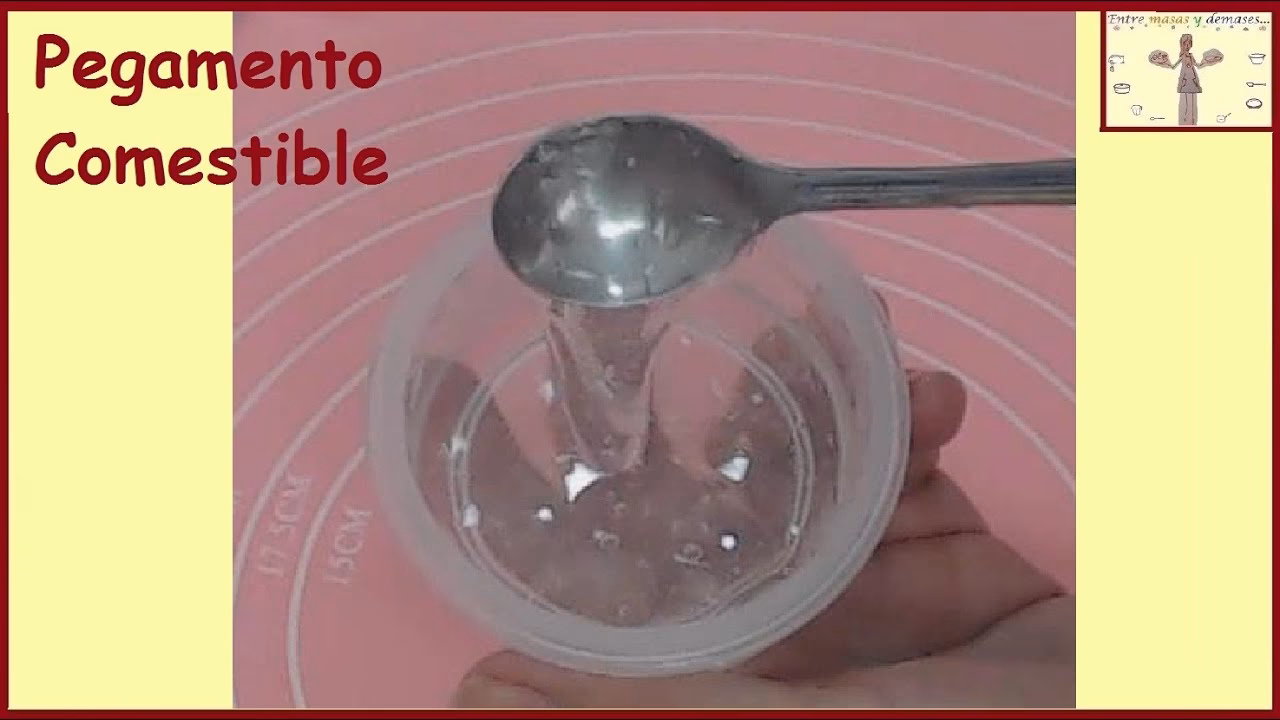 ¿Cómo preparar el pegamento?