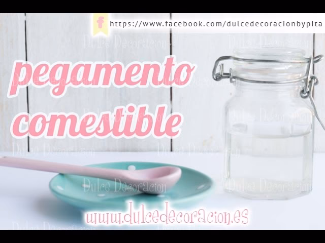 ¿Cómo usar el pegamento alimenticio casero?