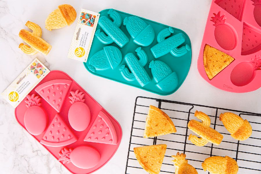 ¿Cómo se enmantecan los moldes de silicona?