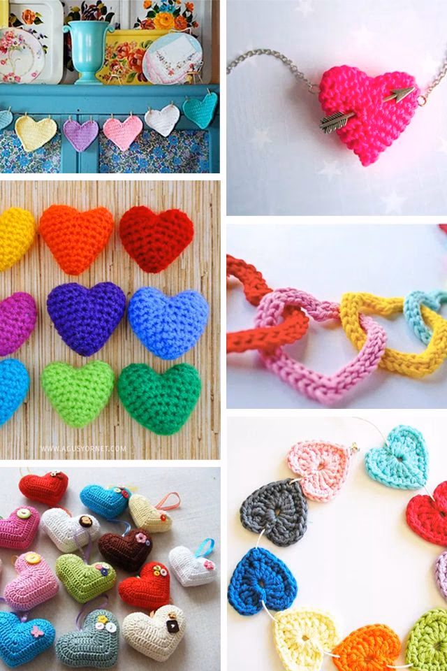 ¿Cómo hacer un corazón al crochet?