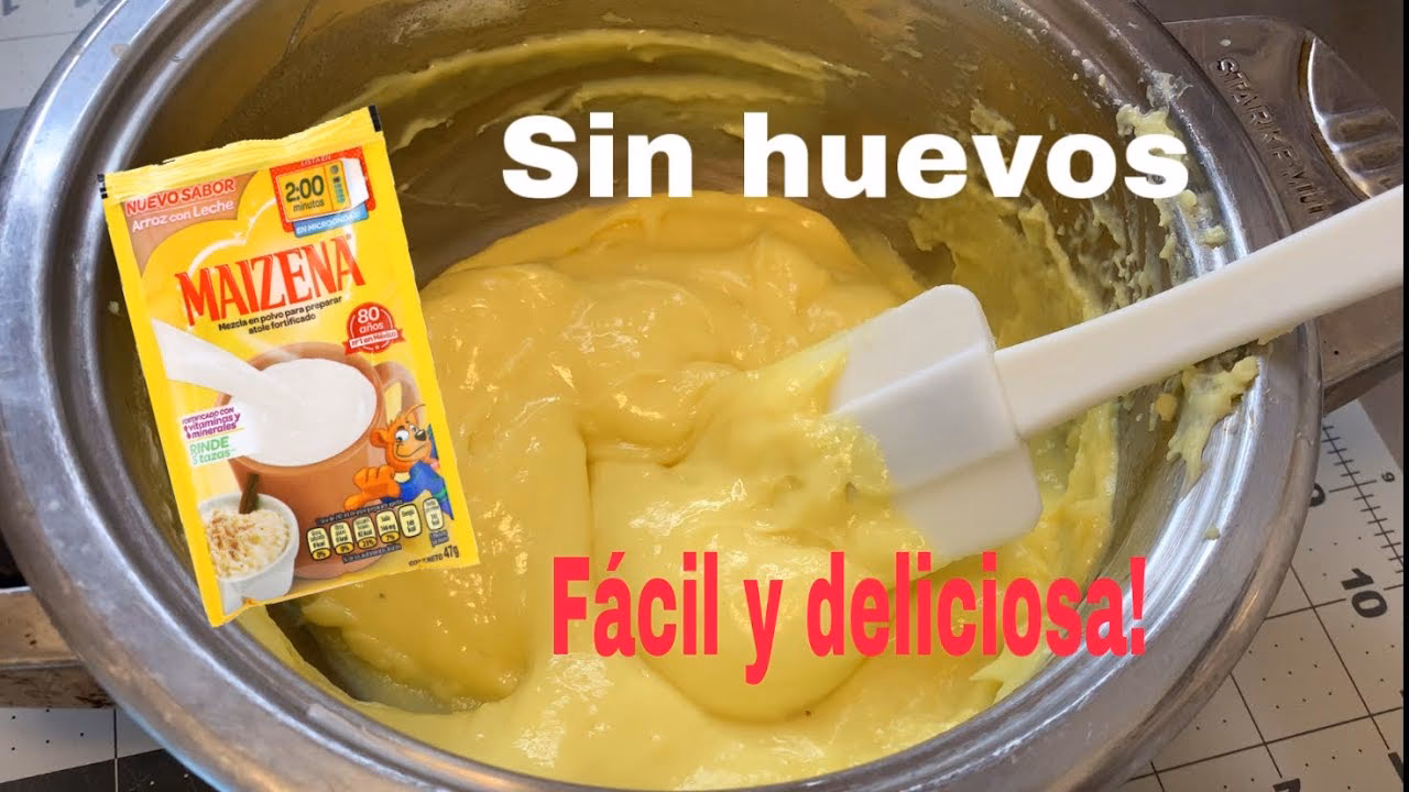 ¿Cómo preparar la crema de chocolate y maicena?