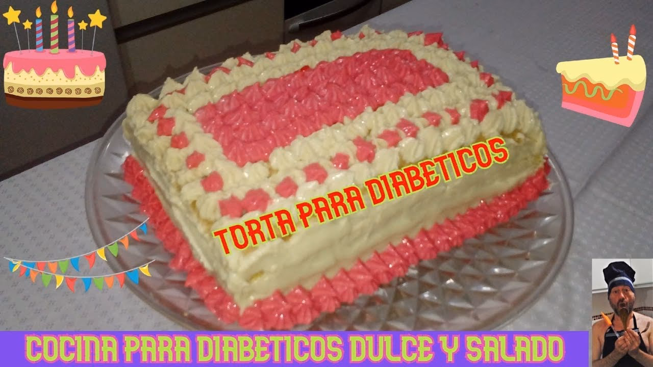¿Cómo hacer una tarta para diabéticos fácil?