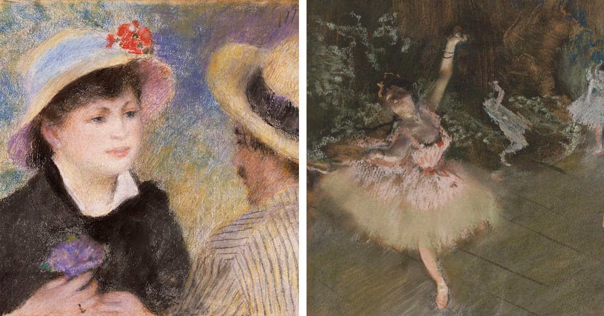 ¿Quiénes son los pintores de pastel?