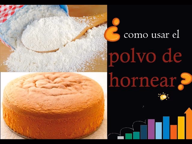 ¿Cuántas cucharadas de polvo de hornear para 150 gramos de harina?