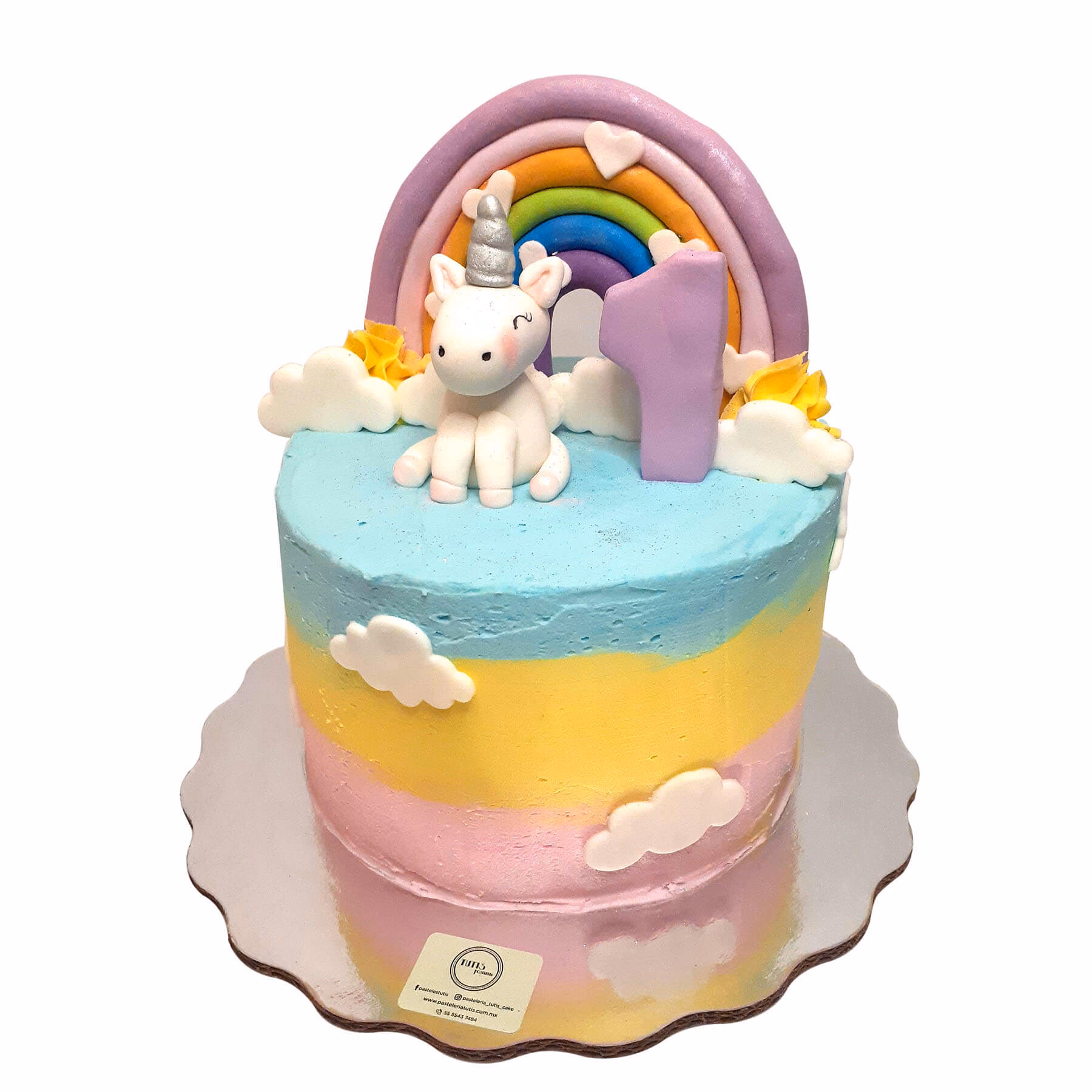 ¿Cuánto cuesta la decoración de unicornio para tartas de cumpleaños?