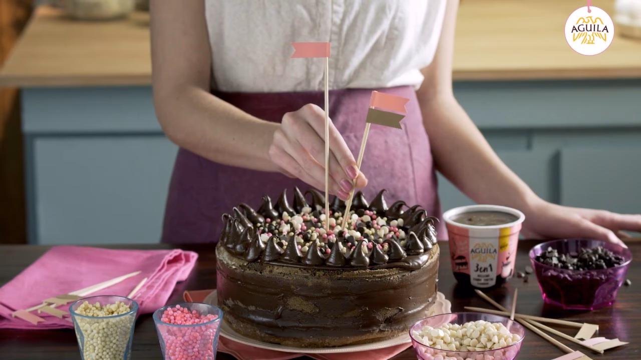 ¿Cómo se calienta el chocolate cobertura águila?