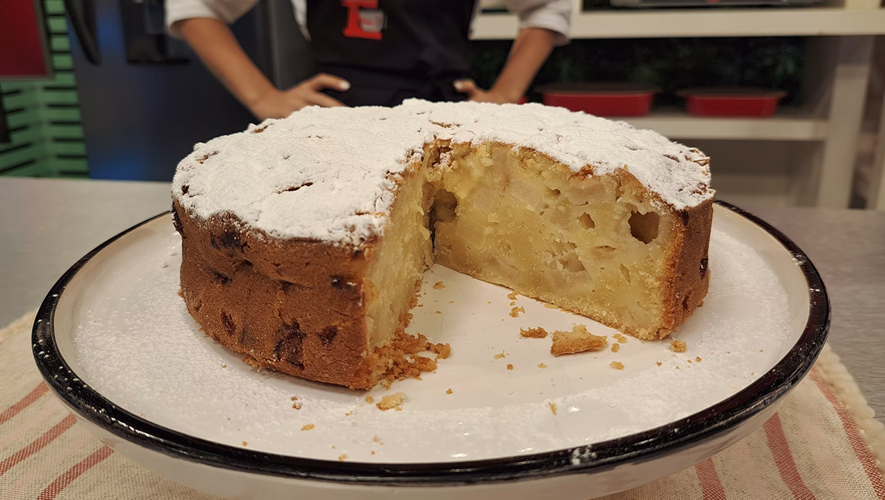¿Cómo hacer una torta de manzana en licuadora?