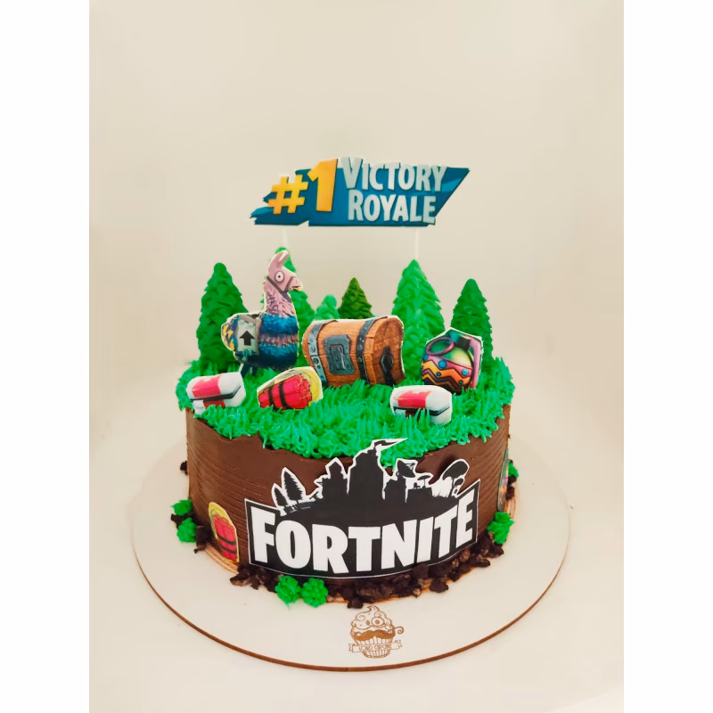 ¿Cómo decorar una tarta de Fortnite?