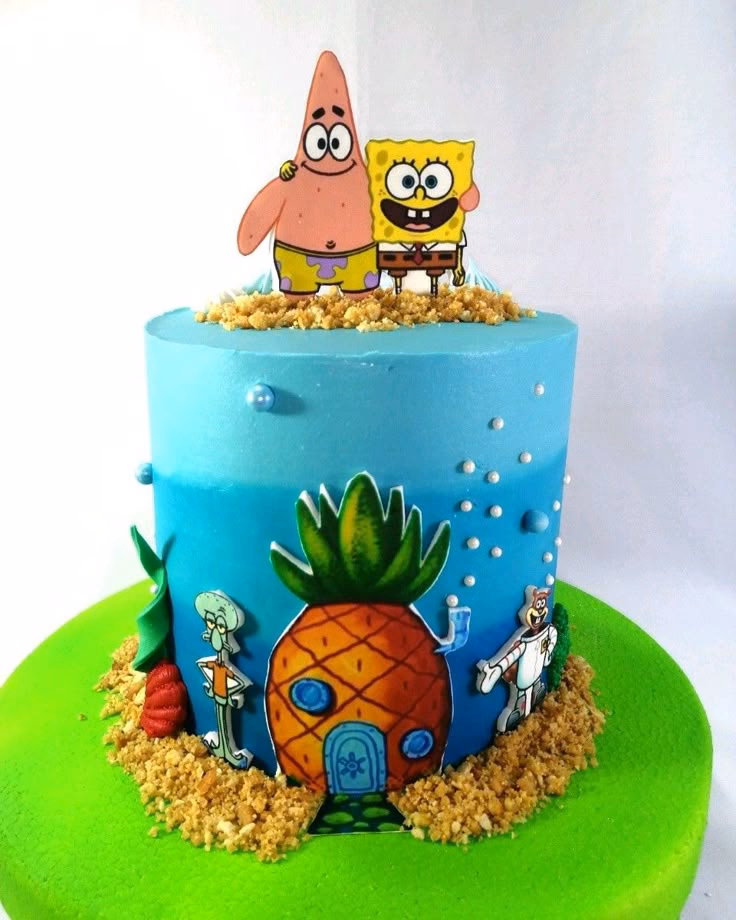 ¿Cómo celebrar un cumpleaños de Bob Esponja?