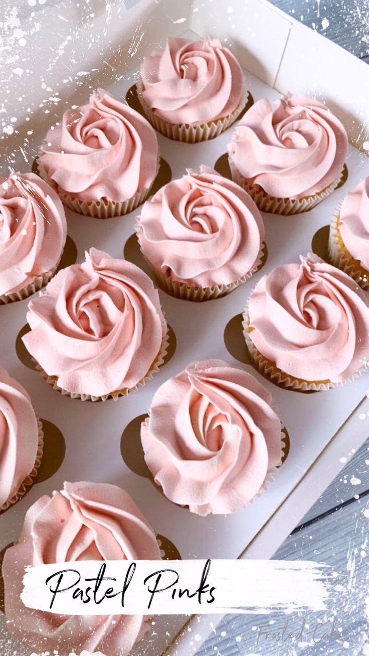 ¿Cómo decorar los cupcakes de Rosa?