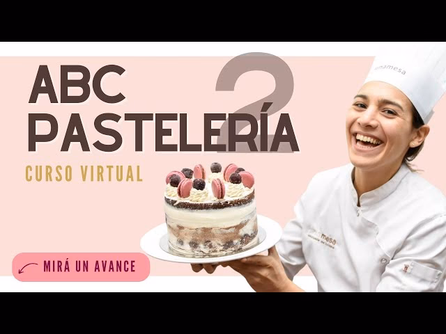 ¿Qué ofrece el curso online de repostería y pastelería?