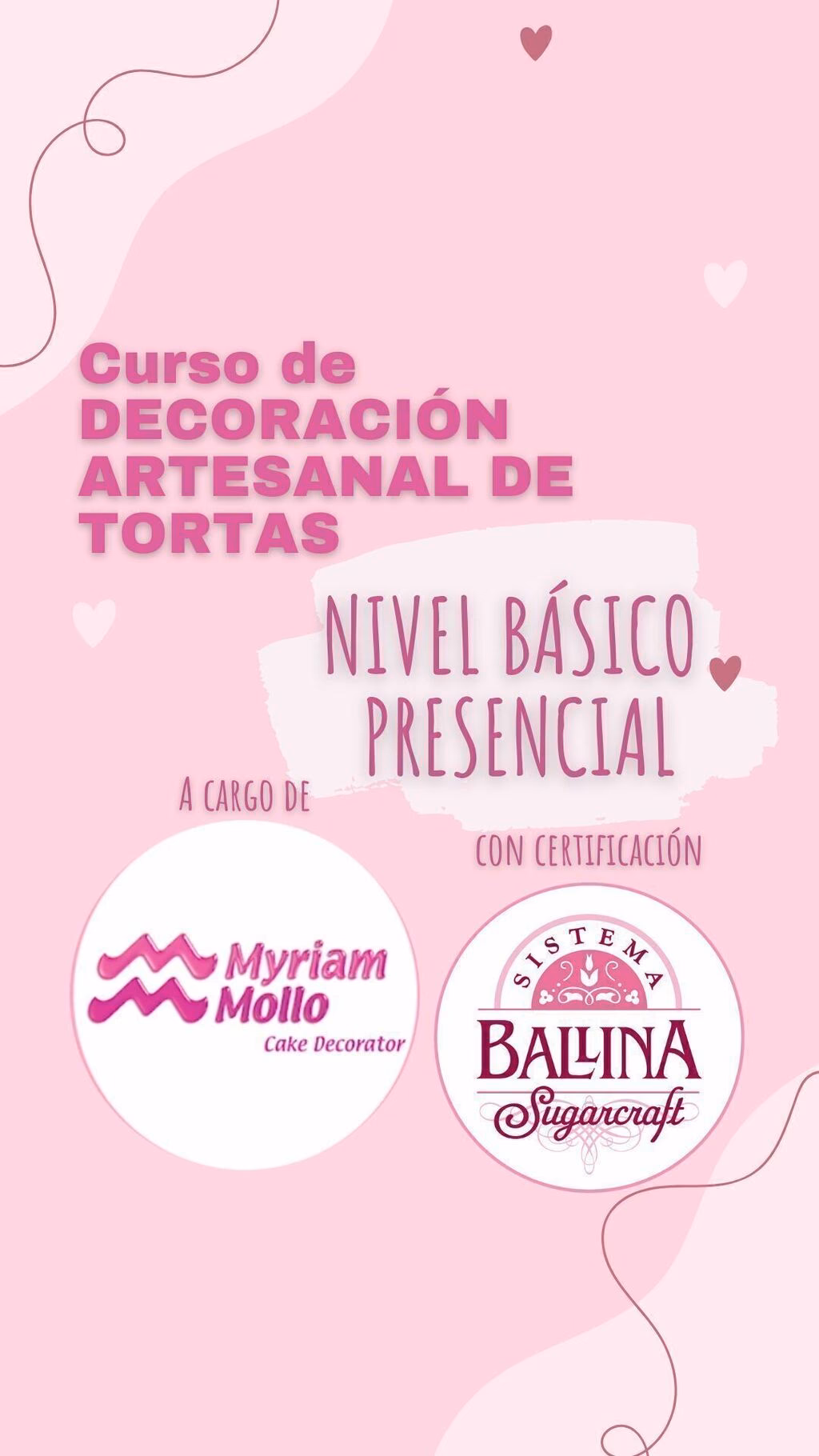 ¿Qué es un curso de pintura sobre tortas?