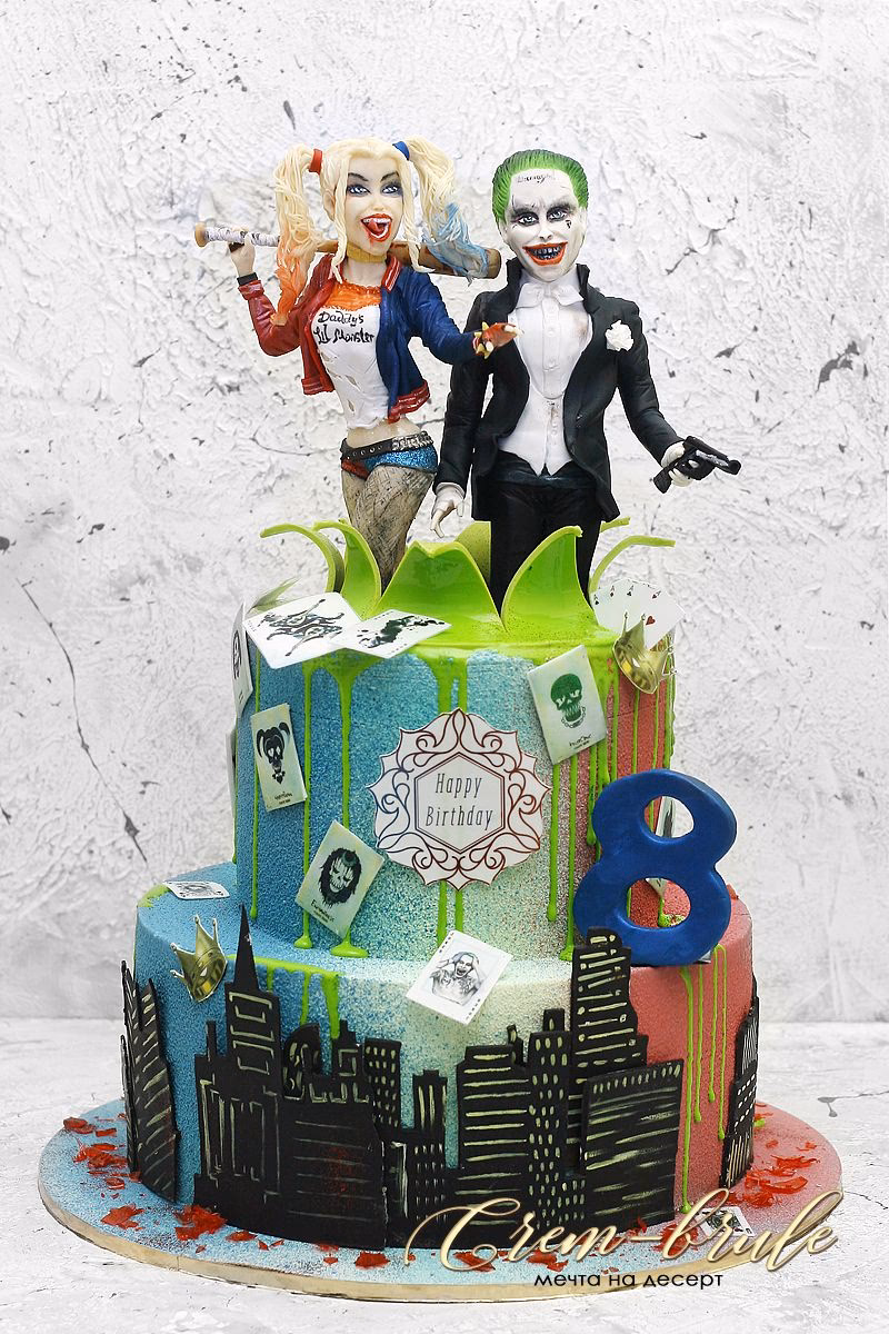 ¿Cuánto cuesta una torta de Harley Quinn?