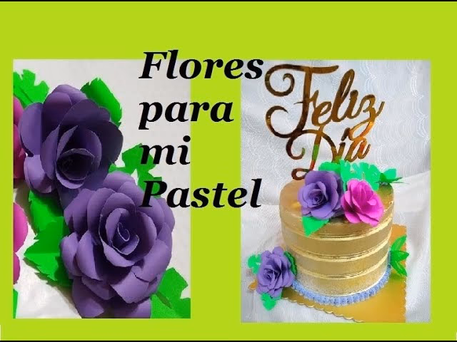 ¿Cómo se ahorran tiempo con moldes de flores en papel o cartulina?
