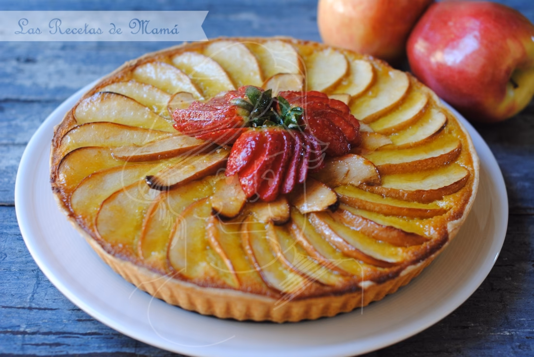 ¿Cómo hacer una torta invertida de manzana?