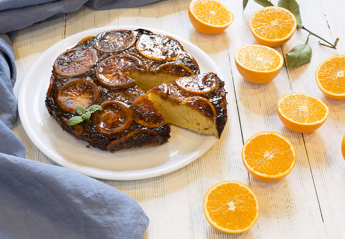 ¿Cómo decorar una torta de naranja?