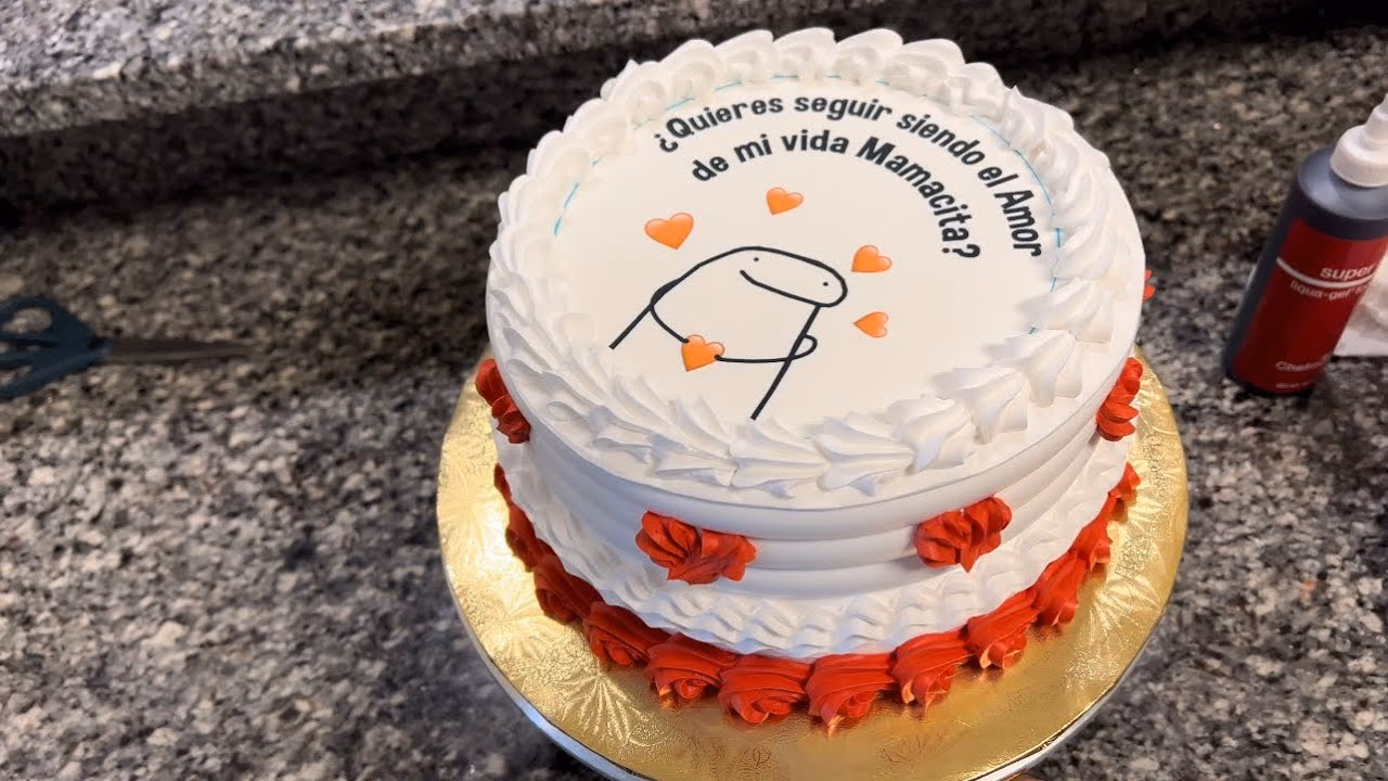 ¿Cómo decorar una torta para un año?