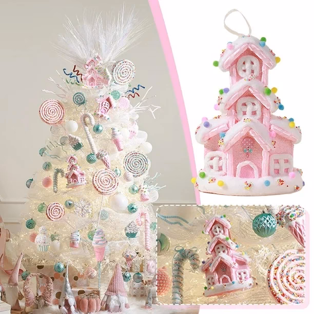 ¿Cómo combina la decoración pastel navideño la calidez de la temporada?