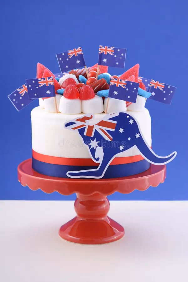 ¿Cómo decorar un pastel australiano?