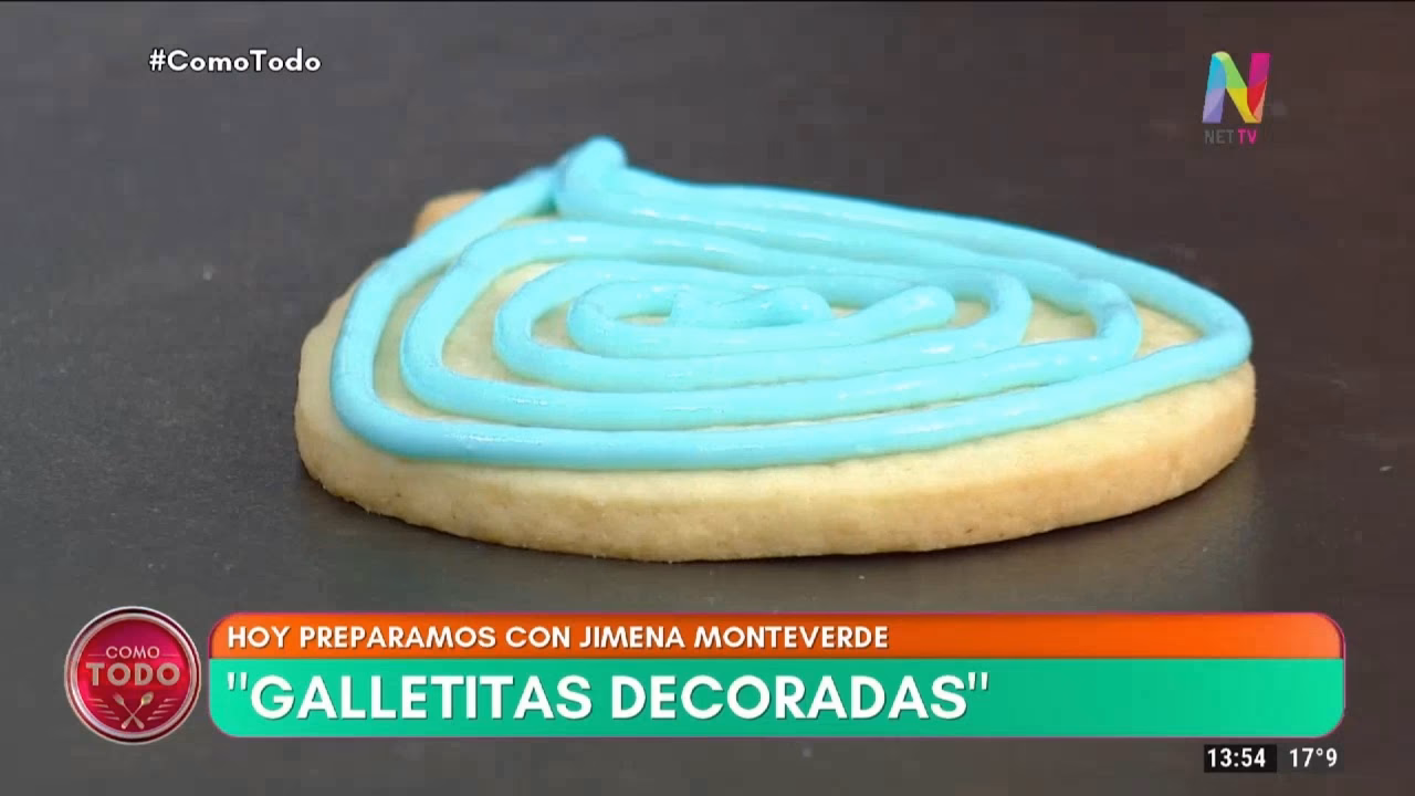 ¿Cómo decorar las galletas con azúcar glas?