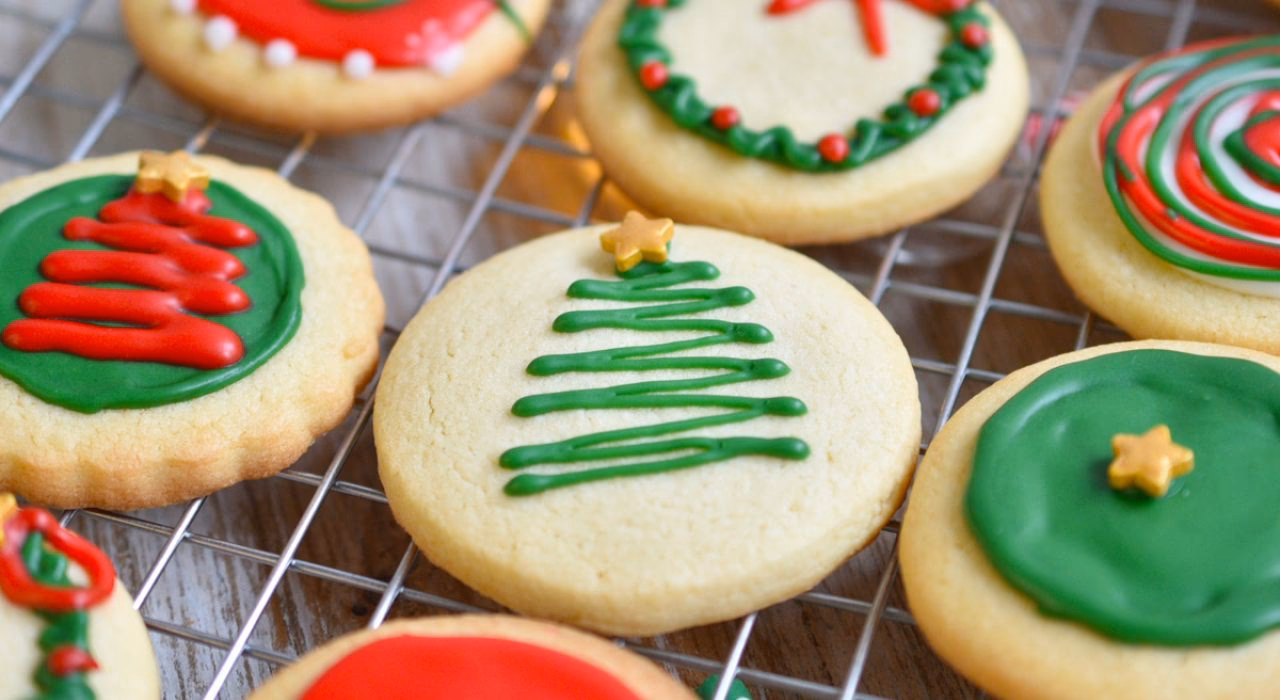 ¿Cómo decorar galletas con varios colores?