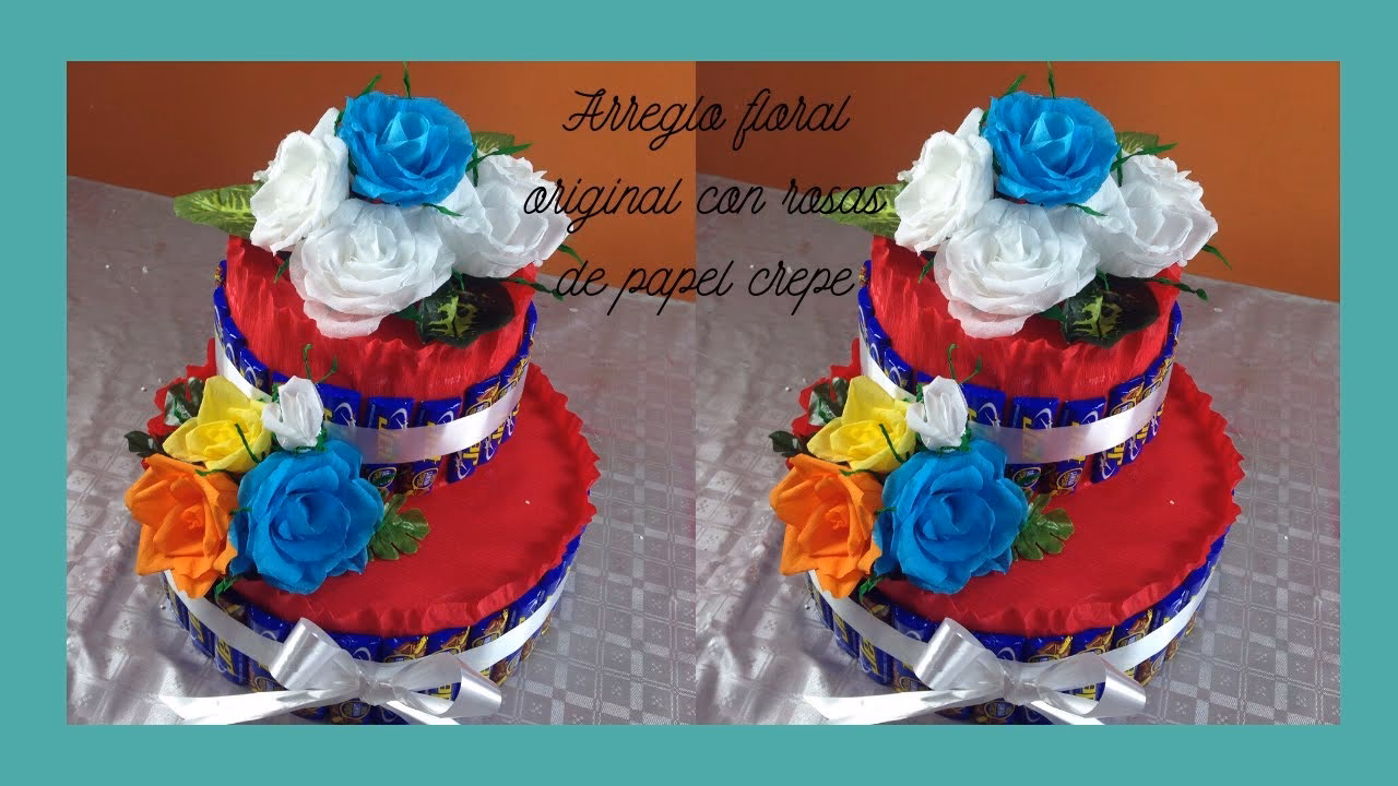 ¿Qué se necesita para hacer adornos de papel crepe?