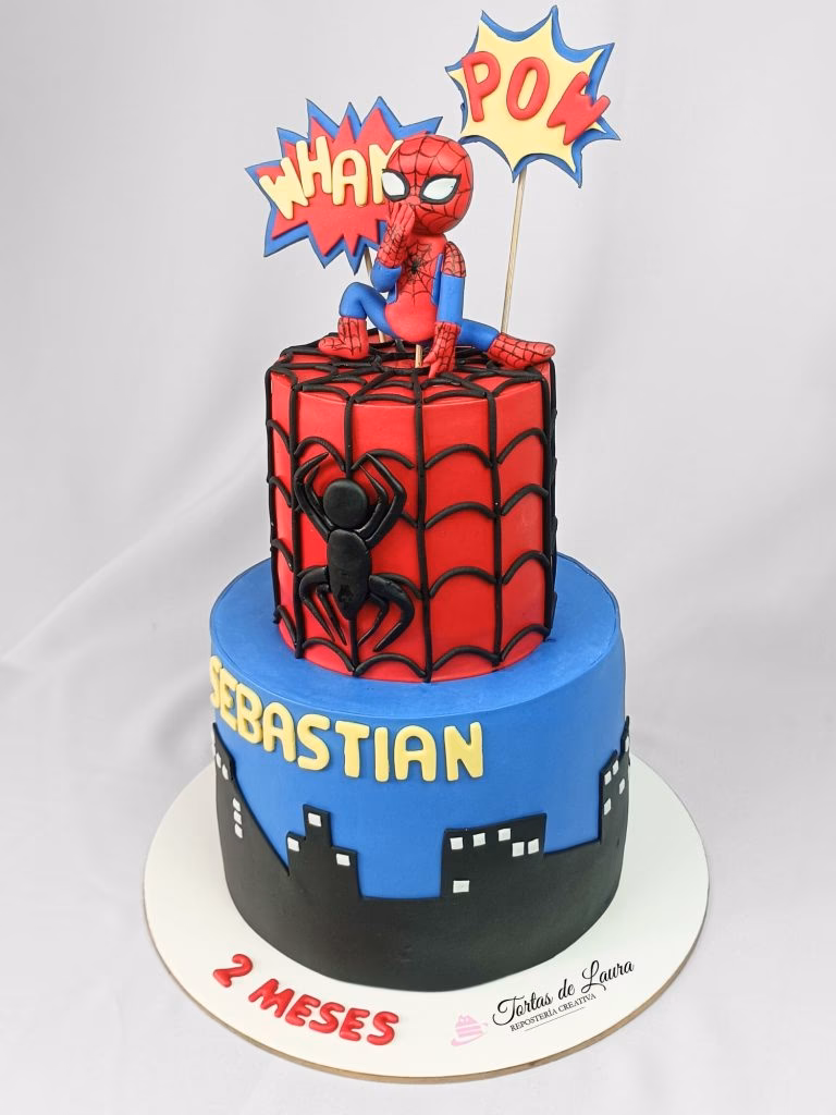 ¿Cómo preparar una torta de Spiderman o el Hombre Araña?