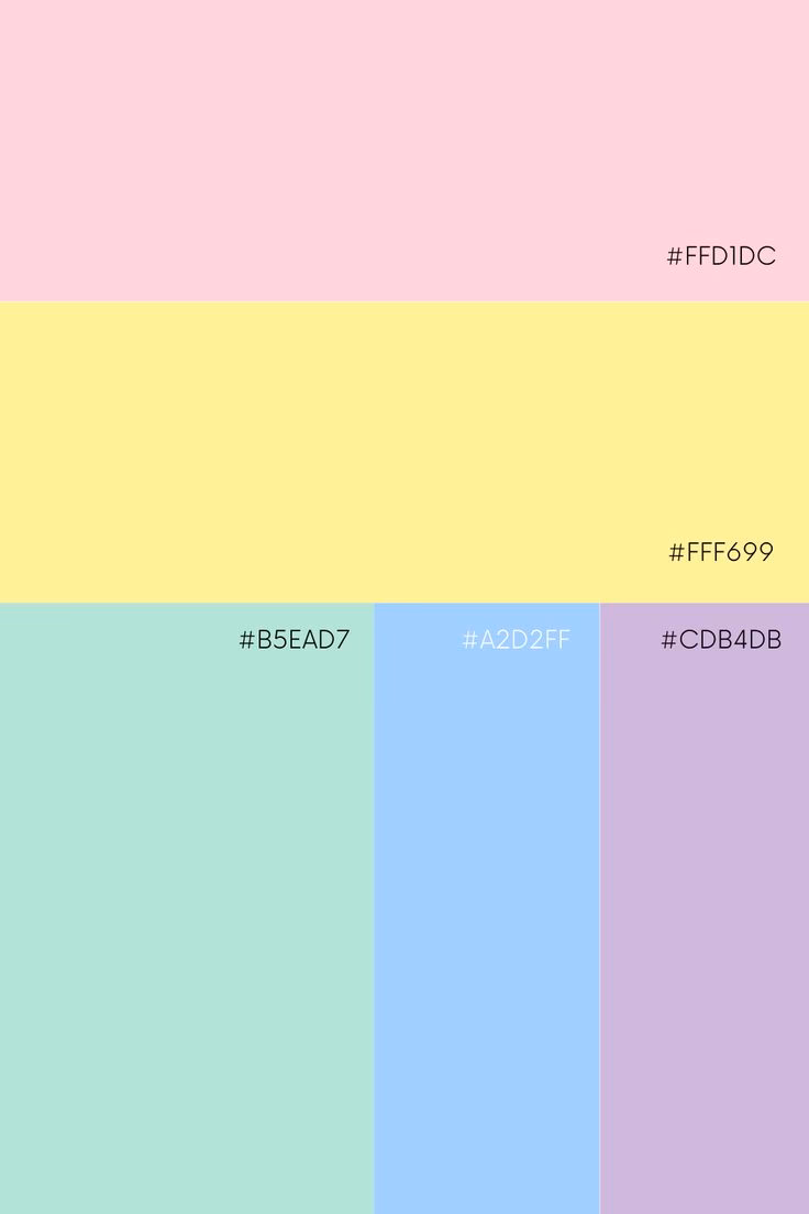 ¿Cuáles son los colores pasteles de este verano?