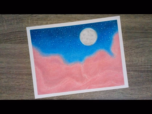 ¿Cómo dibujar paisajes con gises pastel?