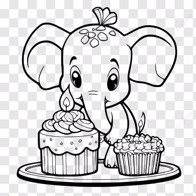 ¿Dónde puedo imprimir dibujos de elefante para colorear?