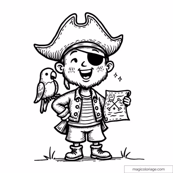 ¿Qué son los dibujos de barcos piratas?